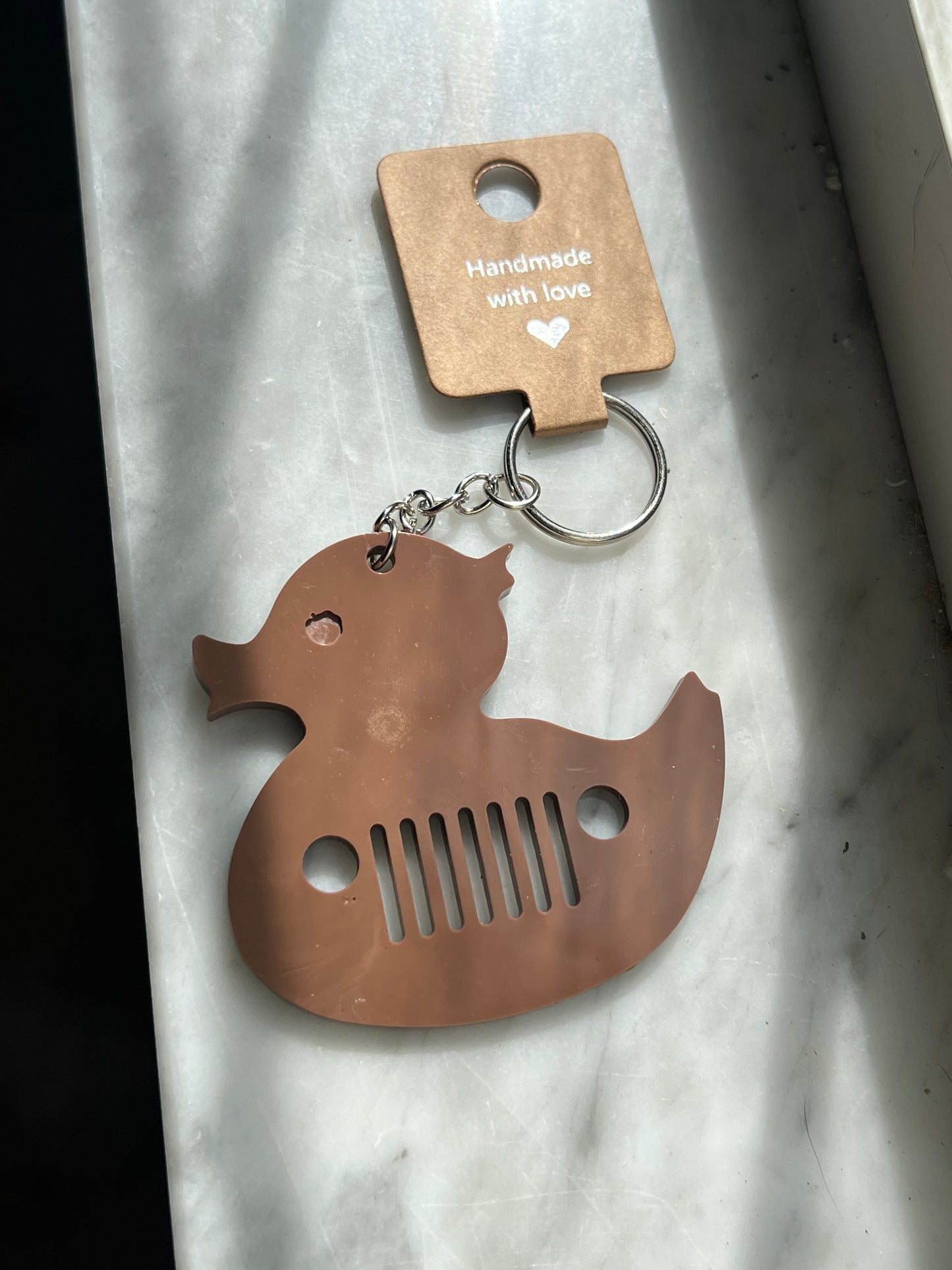 Duck Jeeper Keychain