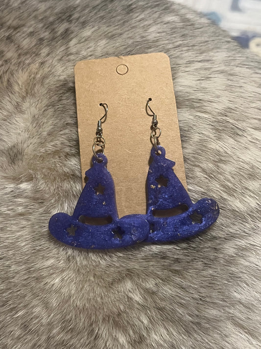 Witch Hat Earrings