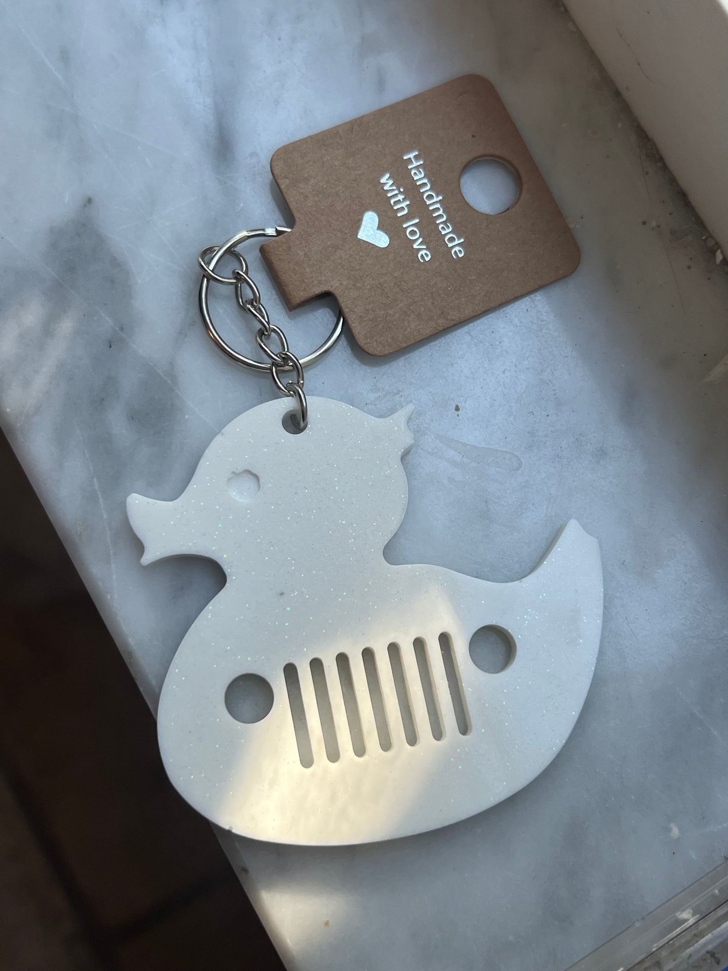 Duck Jeeper Keychain