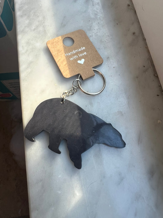 Black Bear Keychain