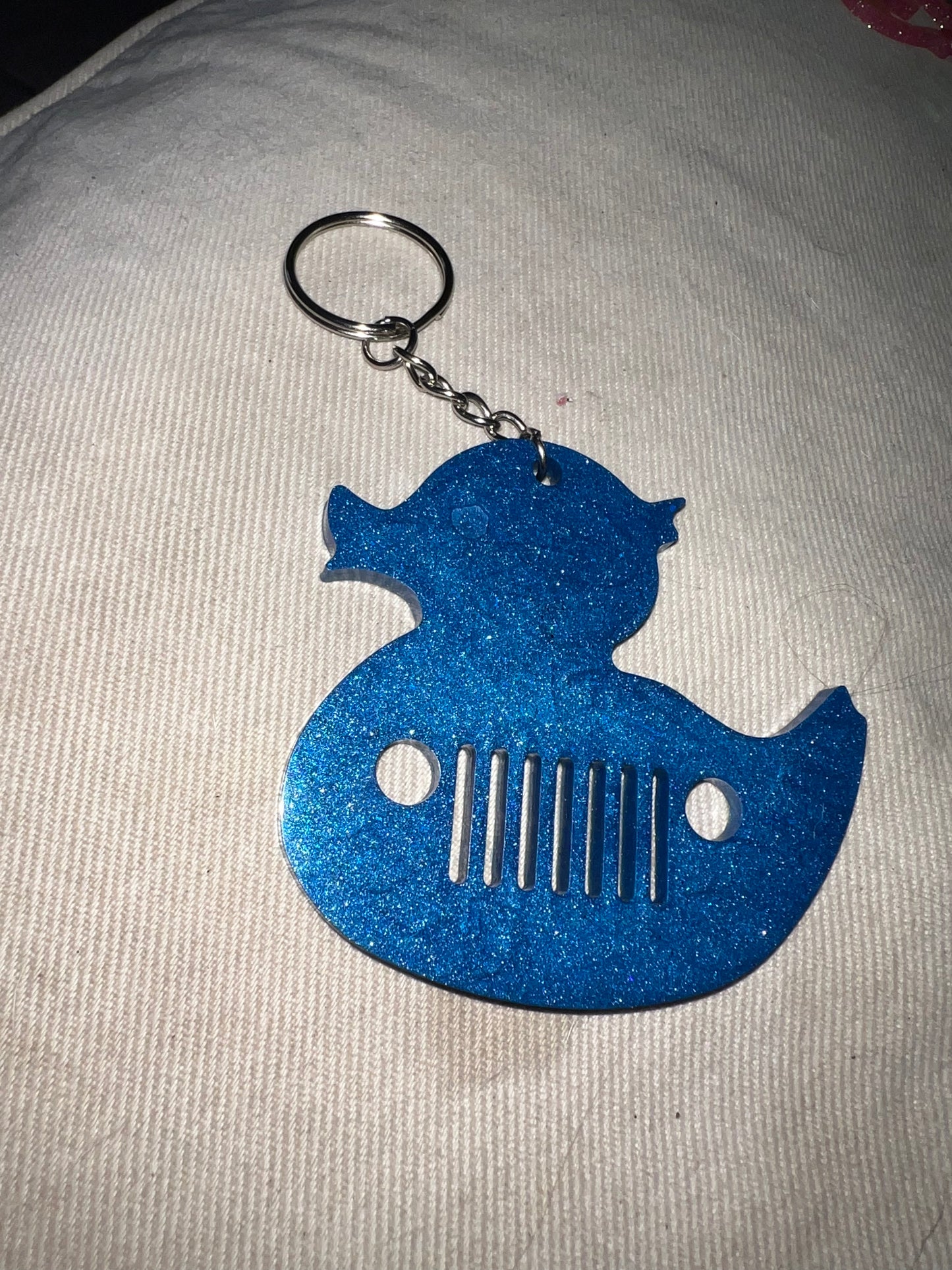 Duck Jeeper Keychain