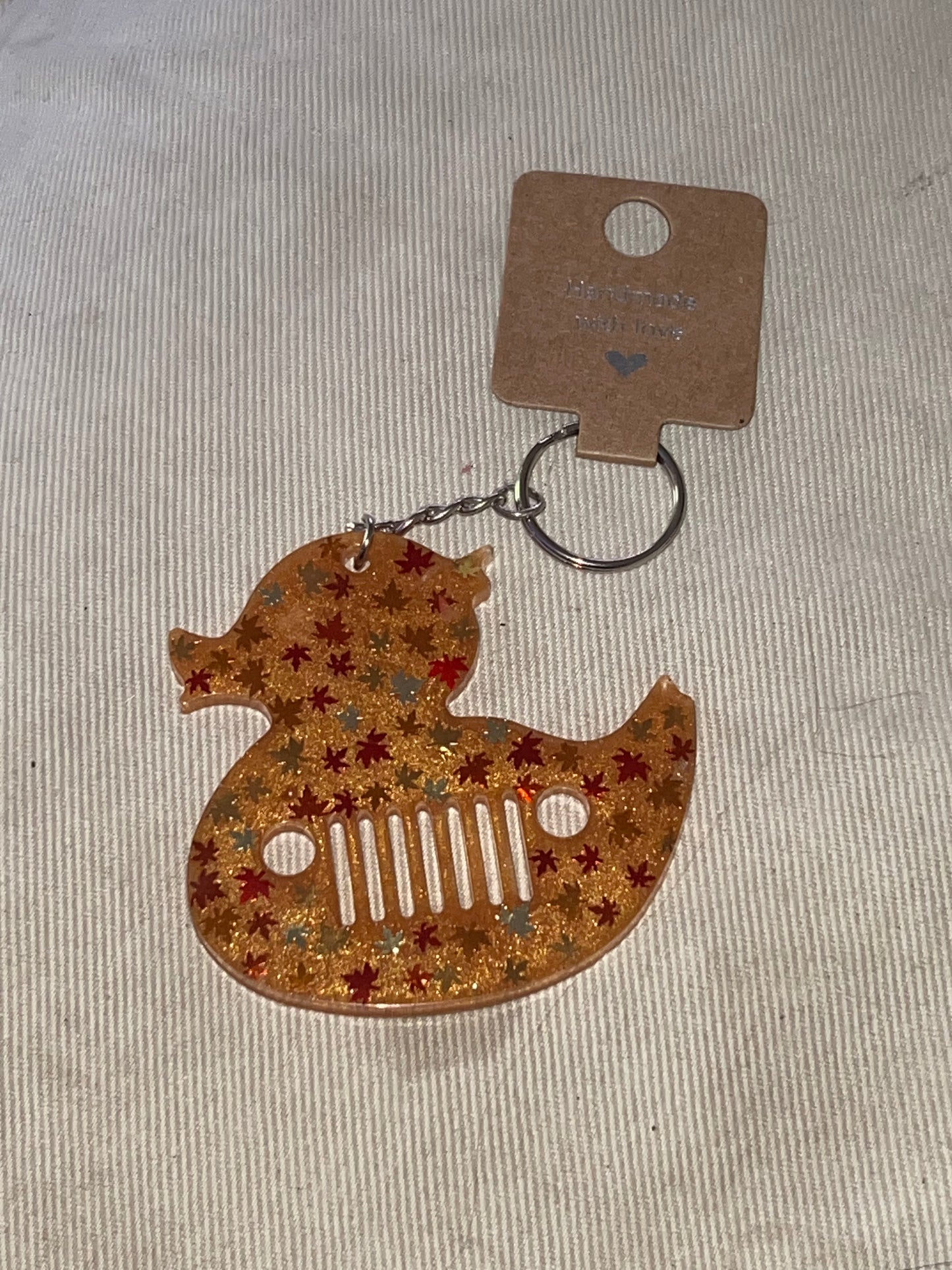 Duck Jeeper Keychain