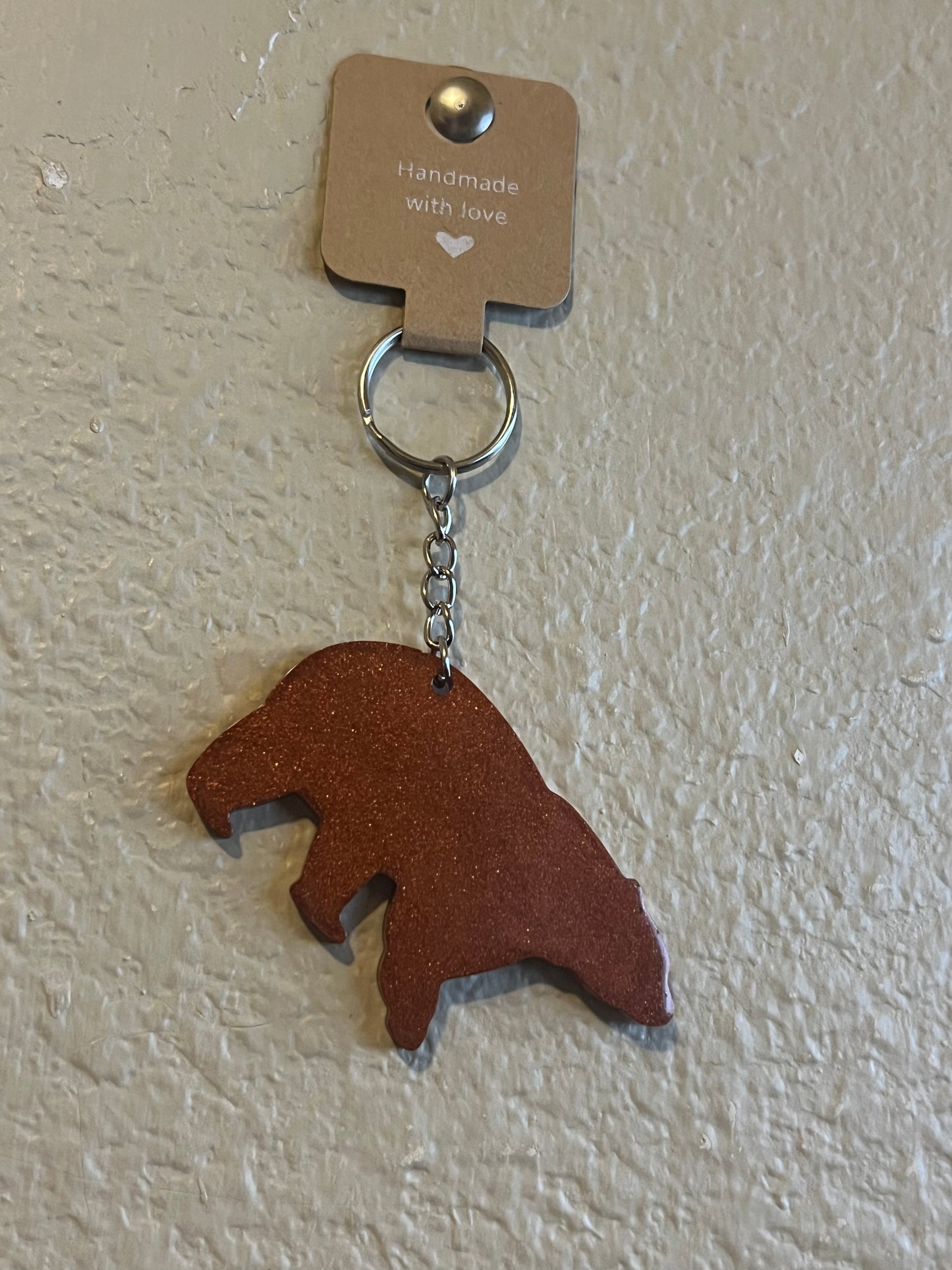 Grizzly Bear Keychain