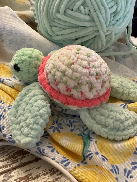 Rosey Sea Turtle
