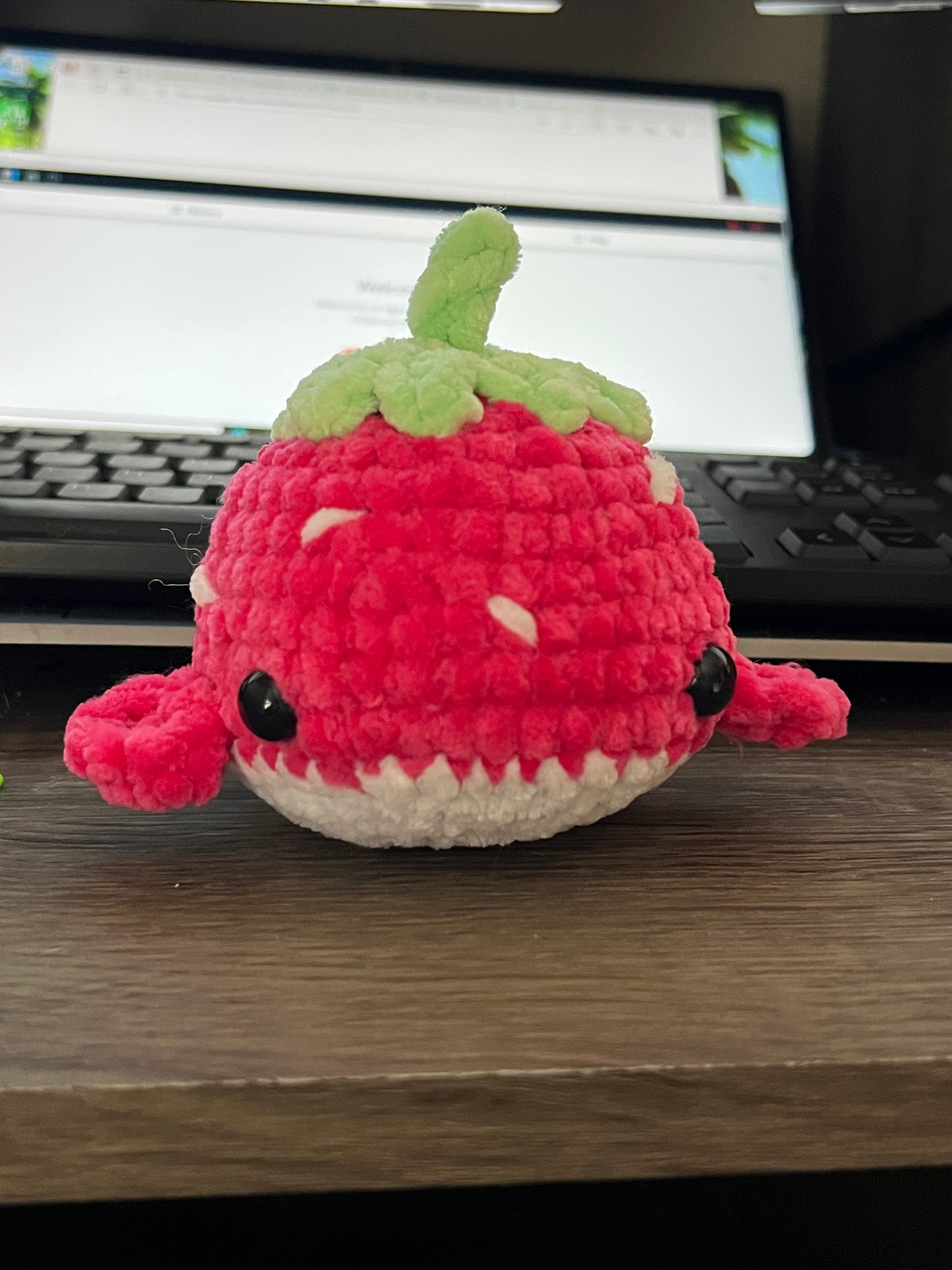 Strawberry Whale