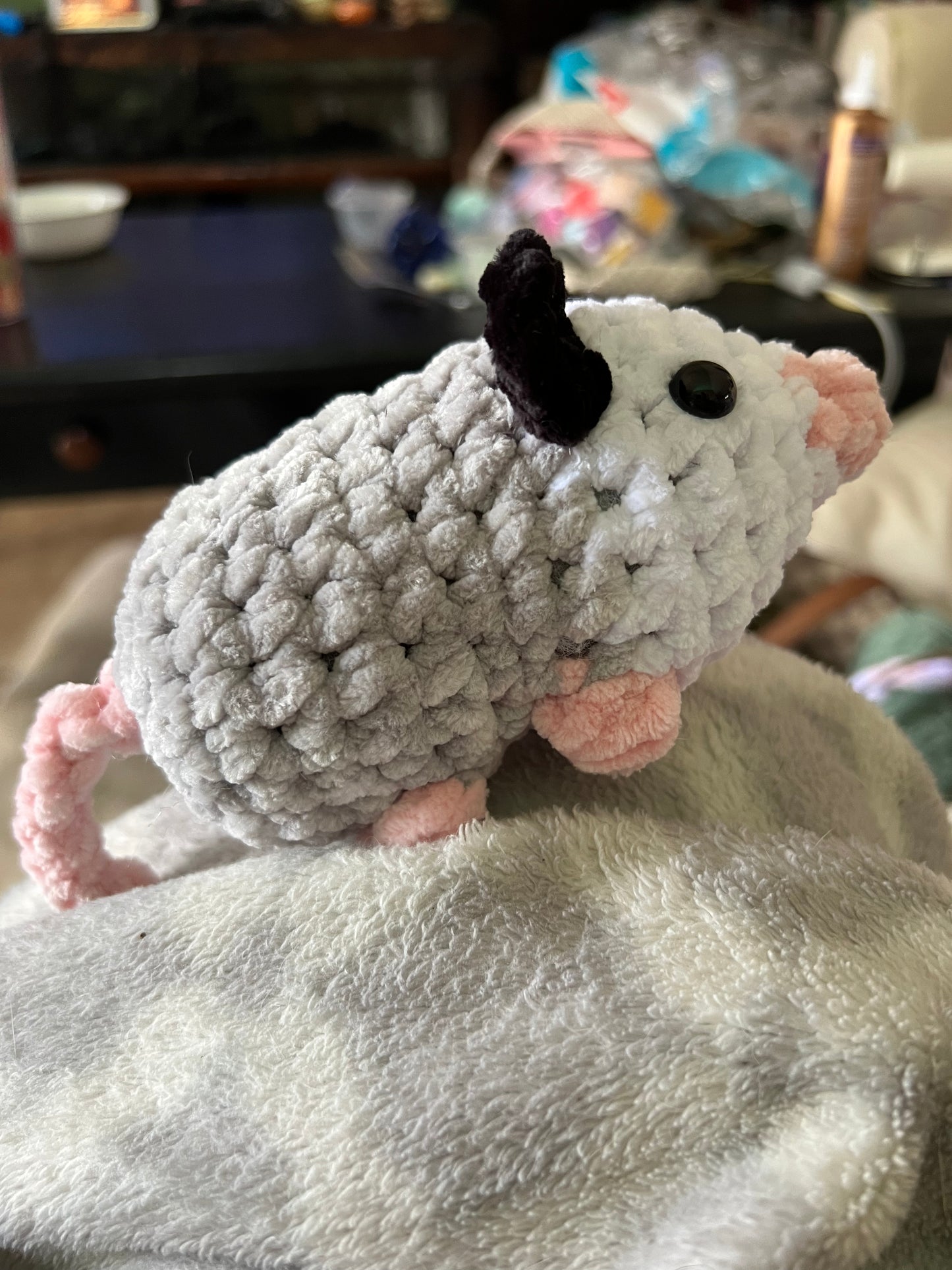 Awesome Possum Crochet Plush