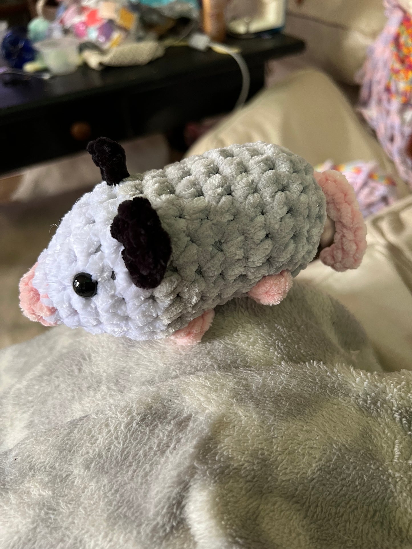 Awesome Possum Crochet Plush