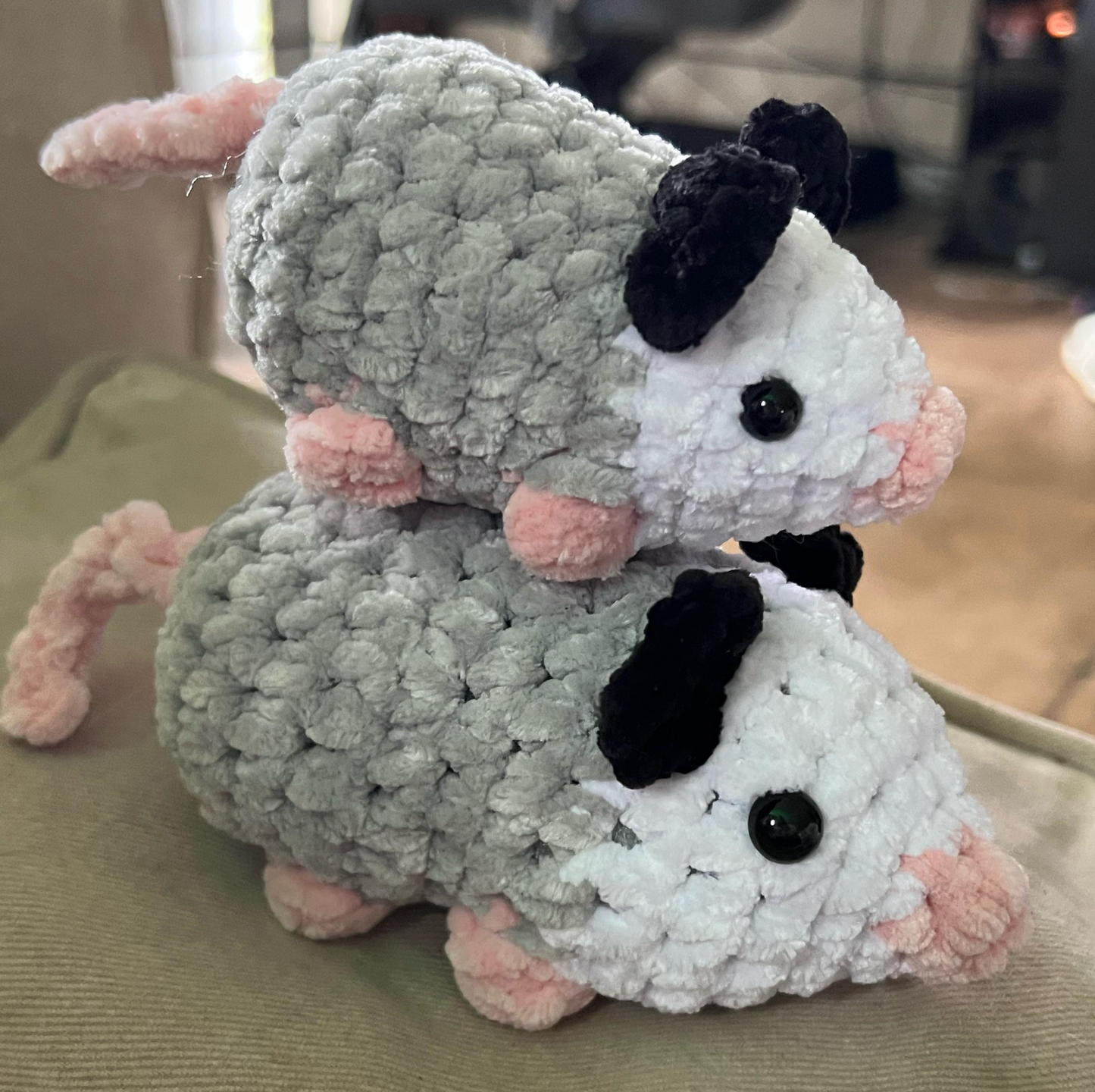 Awesome Possum Crochet Plush