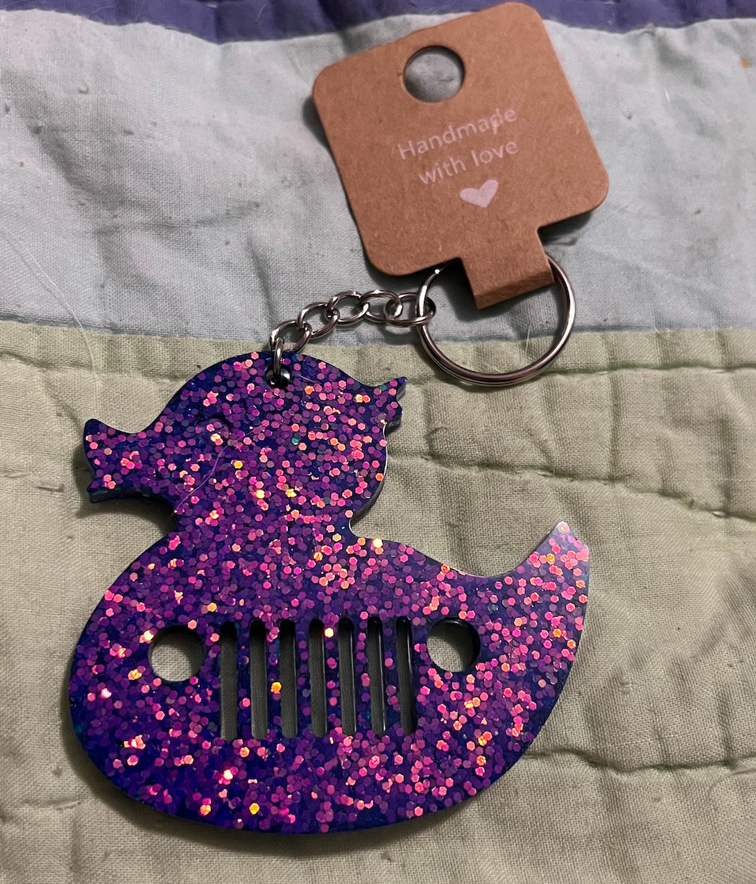 Duck Jeeper Keychain