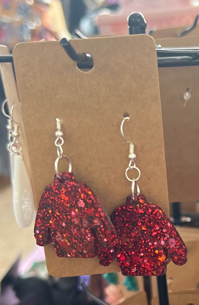 Ugly Christmas Sweater Earrings