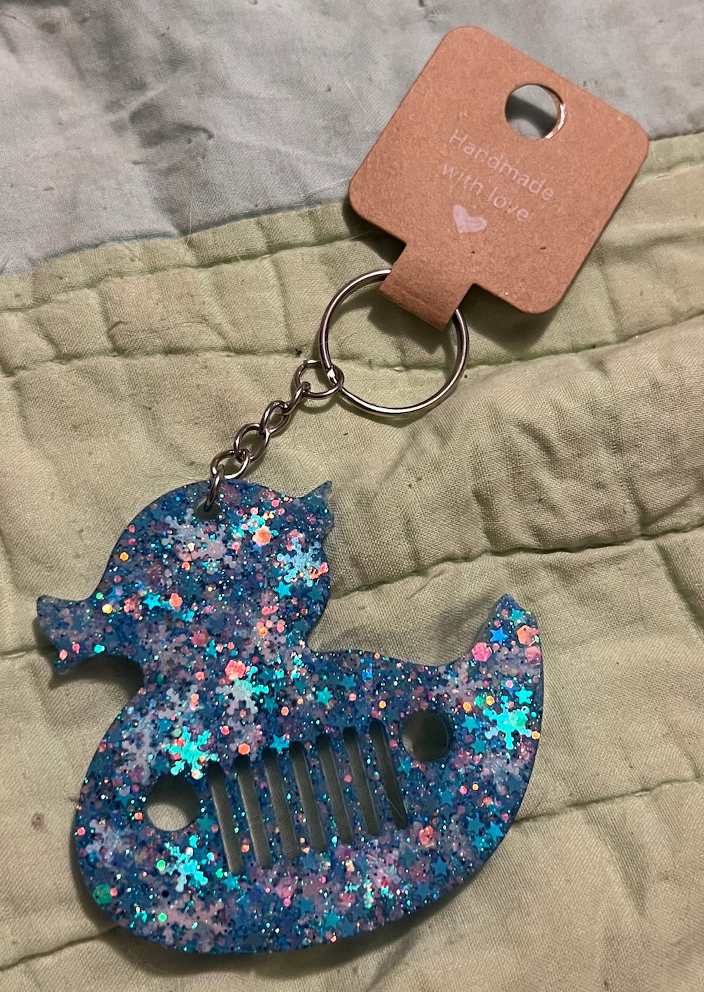 Duck Jeeper Keychain